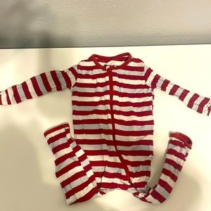KicKee Pants zippered footless onsie